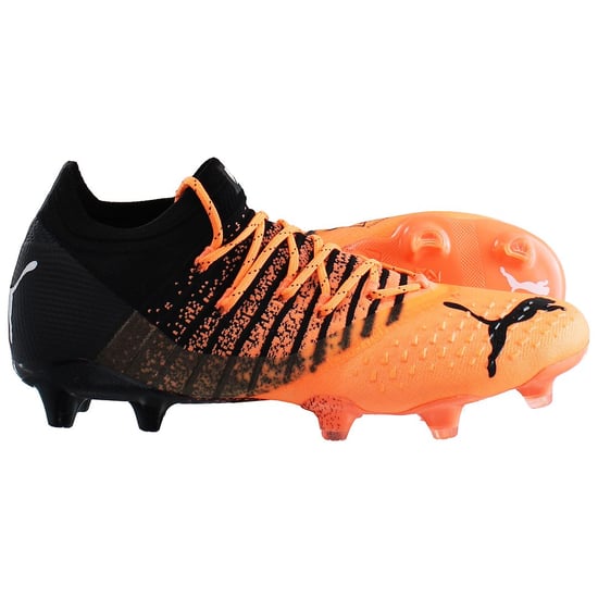 Puma Future Z 1.3 FG/AG Herren Fußballschuhe Orange/Schwarz - Image 4