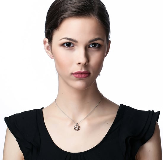 Orphelia 'Elvina' Damenkette mit Anhänger aus 925er Sterlingsilber – Silber ZH-7085 - Image 3