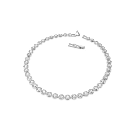 Swarovski 'Angelic' Damen-Halskette aus Basismetall - Silber 5117703 - Image 2