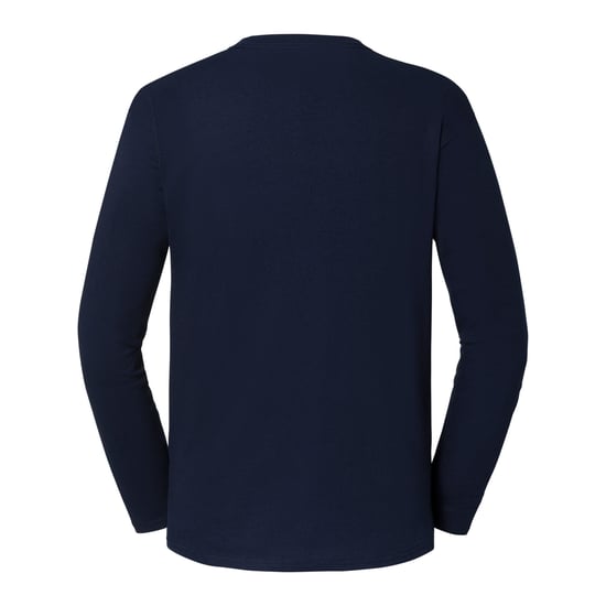 Fruit of the Loom - "Iconic 195" T-Shirt für Herren/Damen Unisex Langärmlig (Marineblau) - Image 2