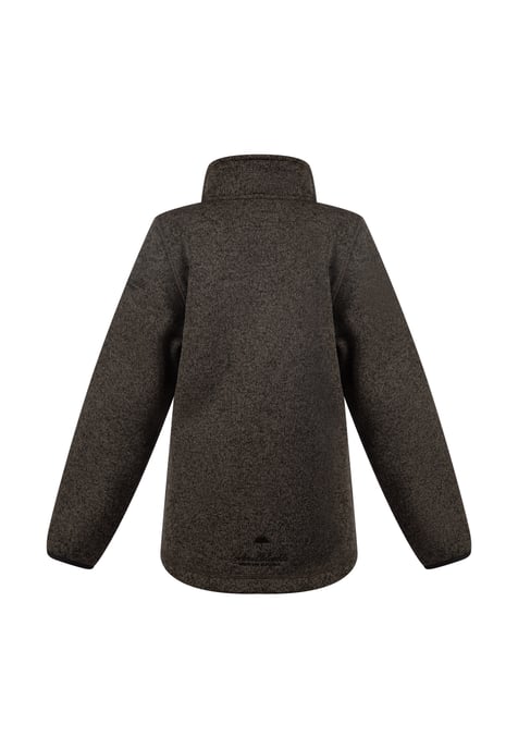 Schmuddelwedda Strickfleecejacke Mädchen (Kids) grau melange - Image 4