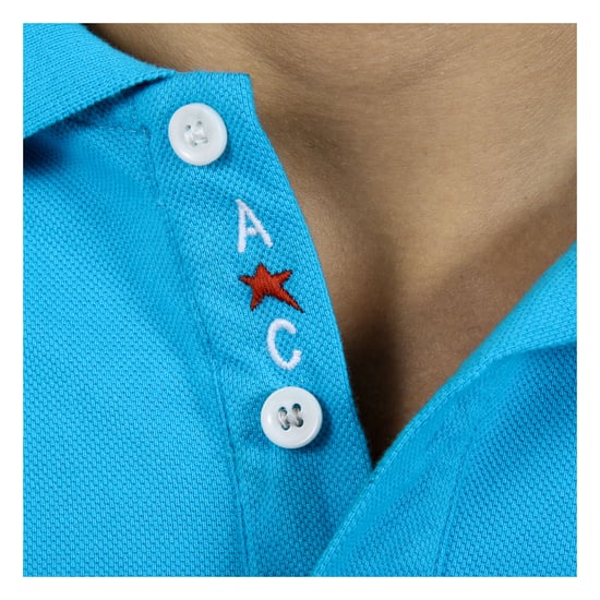 Andrew Charles Mens Polo Short Sleeves Light Blue SEFU