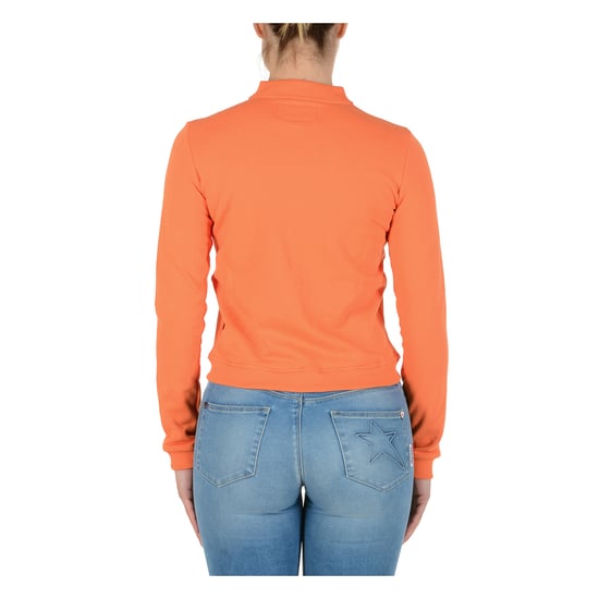 Andrew Charles Womens Sweater Long Sleeves Orange SUMATRA