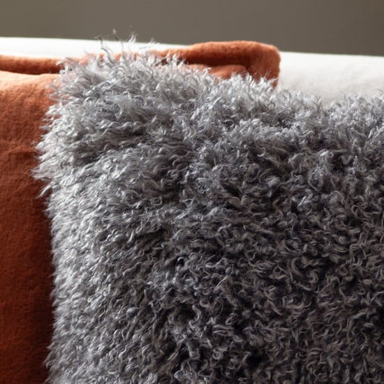 furn. Rowan Faux Fur Cushion Cover
