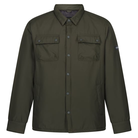 Regatta Mens Vinca Shacket Jacket (Dark Khaki)