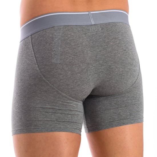 Pack-3 Cotton Stretch Long Boxershorts 00SKME-0GDAC Mann - Image 4