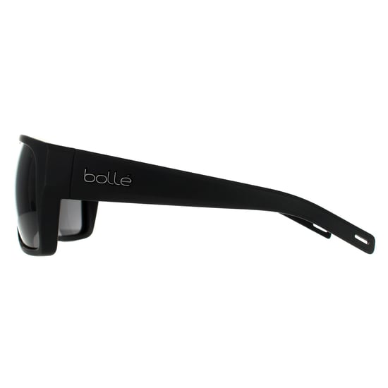 Bolle Square Mens Matte Black TNS Grey Polarized Sonnenbrille - Image 3