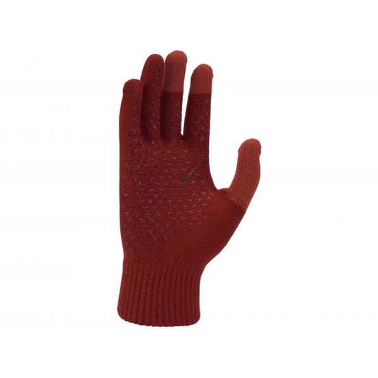 Nike Herren Zinnober gestrickt Swoosh Handschuhe (rot) - Image 2