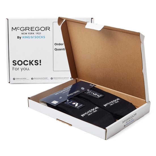 GB - McGregor - Footies Black 6-pack