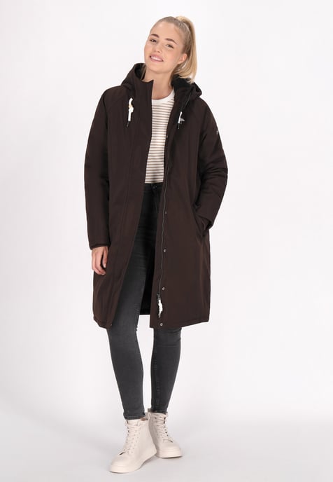 Schmuddelwedda Winterparka Damen dunkelbraun - Image 2
