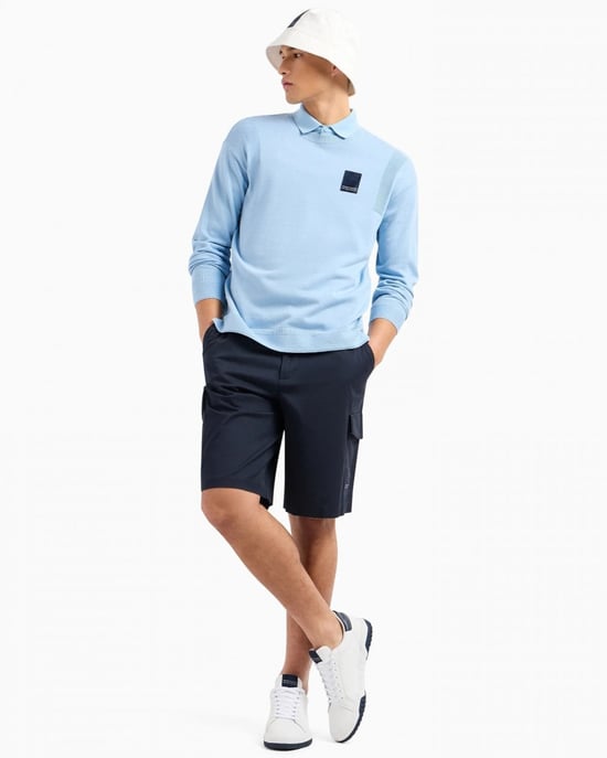 Armani Exchange Herren Milano Edition Cargo-Shorts - Image 4