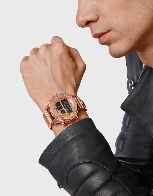 Philipp Plein The G.o.a.t. roségold Damen Armbanduhr PWFAA0721 - Image 3
