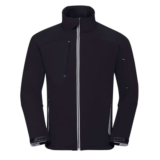 Russell - Softshelljacke für Herren (Dunkelblau) - Image 1