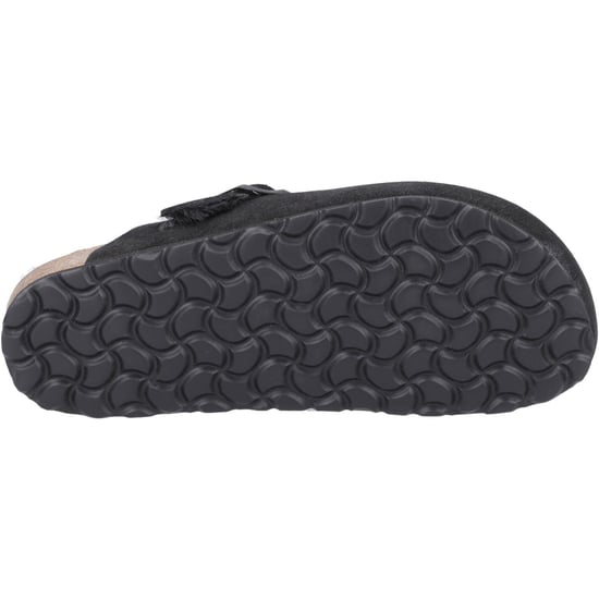 Hush Puppies Jade Leder Damen Schwarz Hausschuhe - Image 3