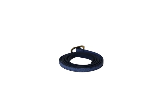 Fendi Buntstifte Wickelarmband aus blauer Leder - Image 3