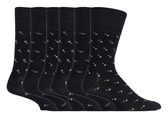 Sock Shop Gentle Grip - 6 Paar nicht elastische Bambus-Socken für Herren - SOMRM04 - Image 1