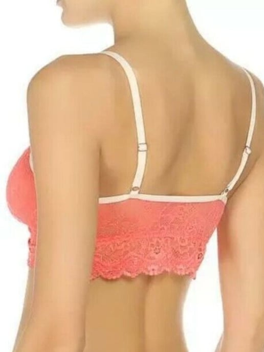 Lola Wirefree Bralette Coral