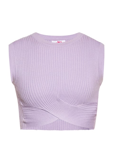 Mymo Crop-Top Damen Lavendel - Image 1