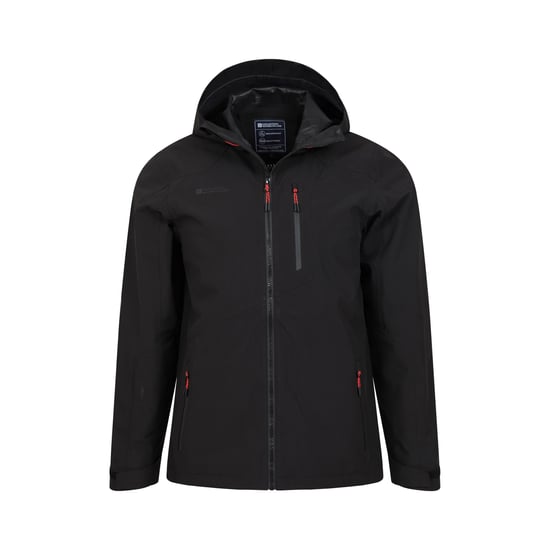 Mountain Warehouse Mens Bachill drei Schicht wasserdichte Jacke (schwarz) - Image 5