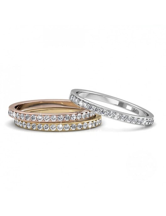 Dreifaltigkeitsring - Silber und Multi - Image 4