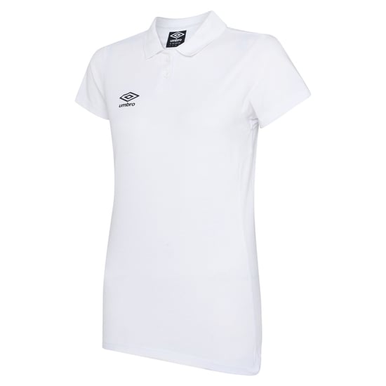 Umbro Damen/Damen Club Essential Poloshirt (Weiß/Schwarz) - Image 1