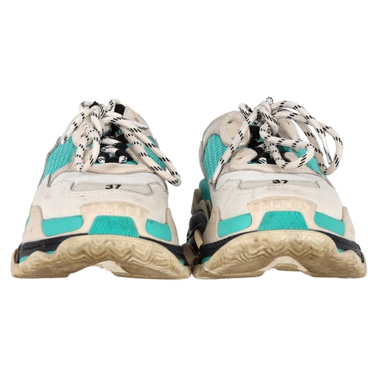 Balenciaga Triple S Sneaker aus türkisem Polyester - Image 3