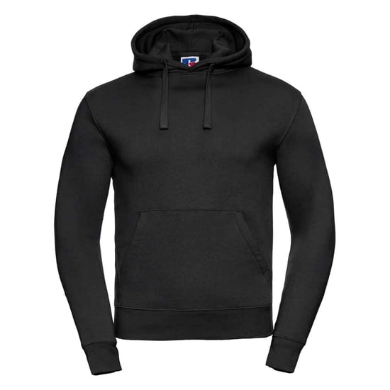 Russell - "Authentic" Kapuzenpullover für Herren (Schwarz) - Image 1