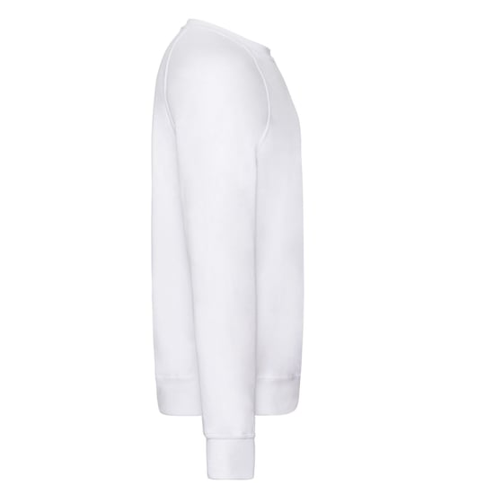 Fruit of the Loom - Sweatshirt für Herren/Damen Unisex Raglanärmel (Weiß) - Image 3