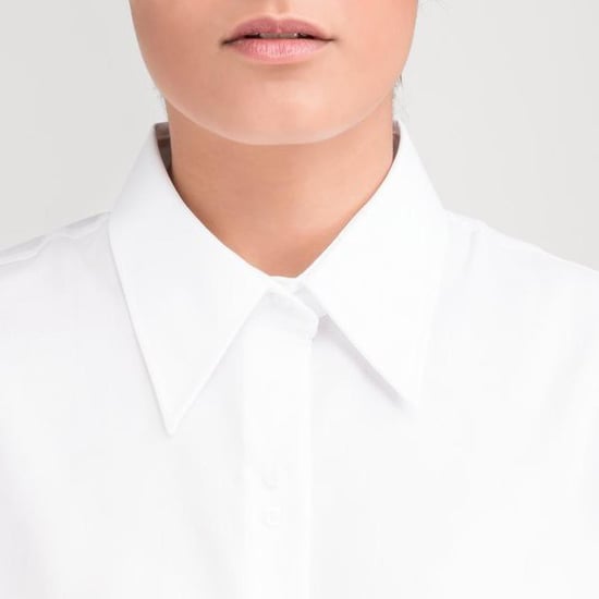 Russell Collection Bluse, Kurzarm, bügelfrei (Weiß) - Image 4