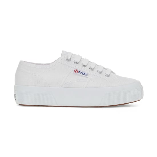 Superga Damen/Damen 2740 Lace Up Plateaus (Weiß) - Image 3