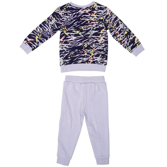 Girl's adidas Originals Baby Crew Set in Purple