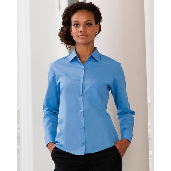 Russell Collection - Bluse - Damen (Hellblau) - Image 2