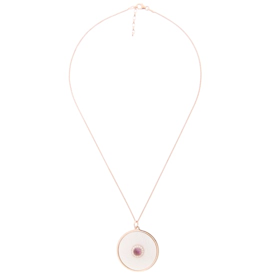 Orphelia Damen-Kette aus 925er Sterlingsilber mit Anhänger - Rosé ZH-7293/1 - Image 1