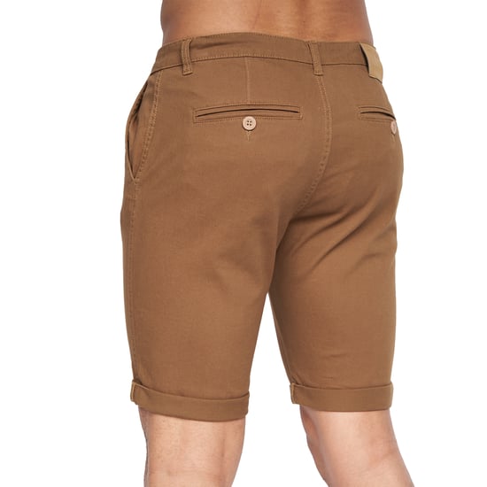 Crosshatch - "Sinwood" Shorts für Herren (Zimt) - Image 4