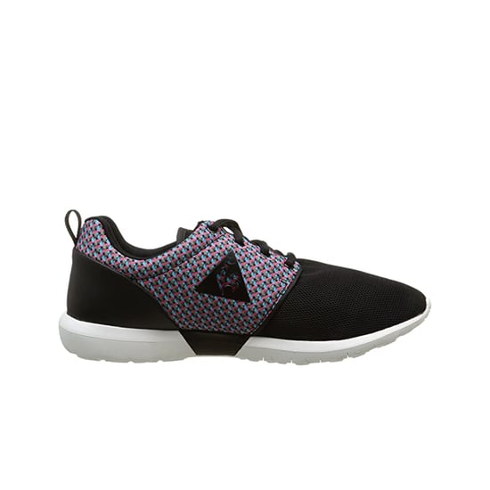 Le Coq Sportif Dynacomf GEO Jacquard Mens Black Trainers