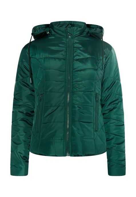 Mymo Leicht wattierte Jacke Damen dunkelgrün - Image 1