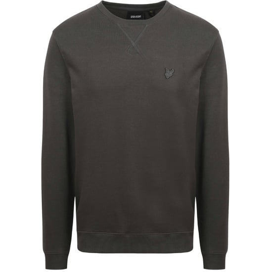 Lyle & Scott Tonal Eagle Logo Dunkelgraues Pullover-Sweatshirt - Image 1