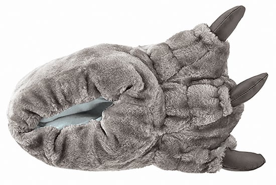 Kinder Neuheit 3D Monster Füße Plsh Pantoffeln | Geschenk für Kinder - Grau - Image 2