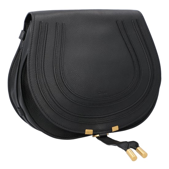 Chloé Marcie Mittelgroße Satteltasche Schwarz - Image 2