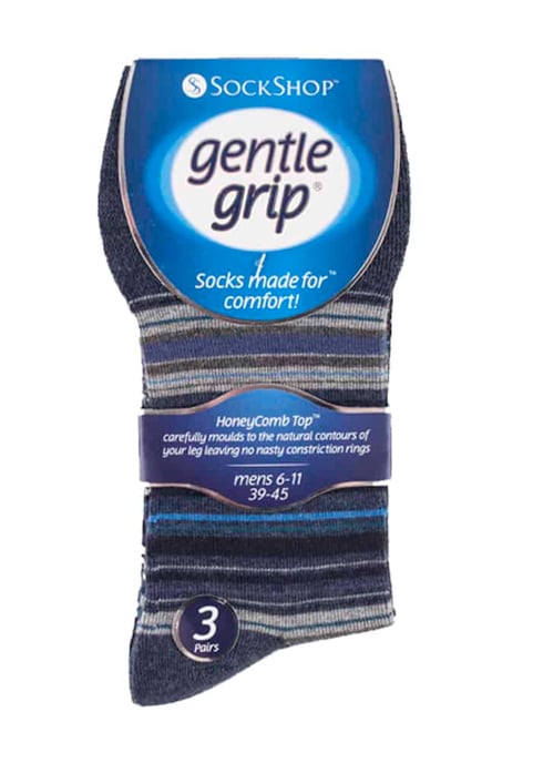Gentle Grip - 6 Paar Herren Gentle Grip nicht elastische Socken - MGG49 - Image 2