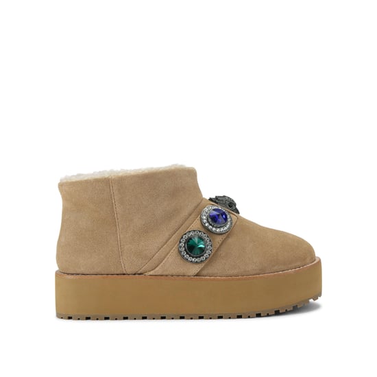 Kurt Geiger London Suede Octavia Teddy Booties