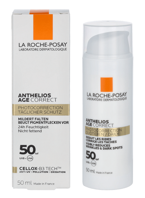 LRP Anthelios Age Correct Daily Light Cream SPF50+. - Image 1