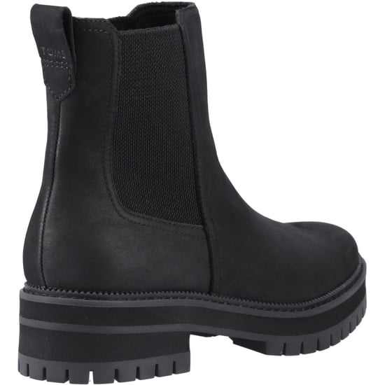 TOMS Bennet Leder Women's Schwarz Stiefel - Image 2