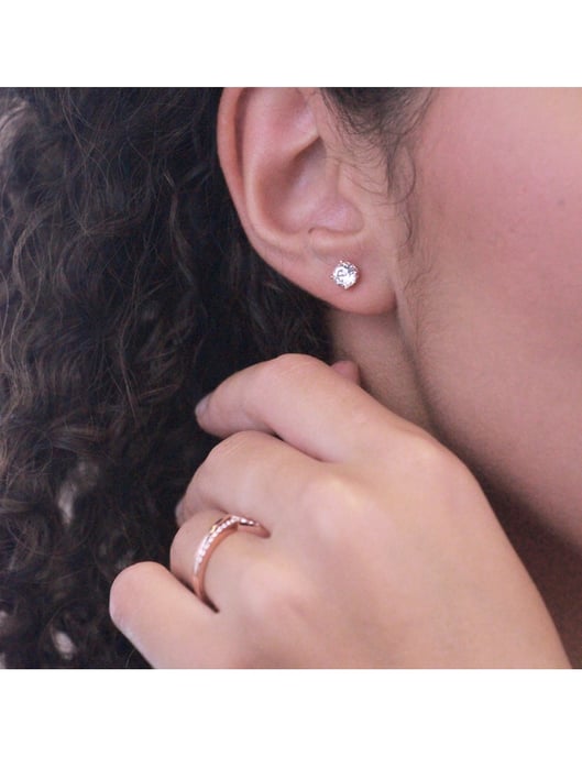 Kristine Set - Rose Gold und Kristall - Image 4