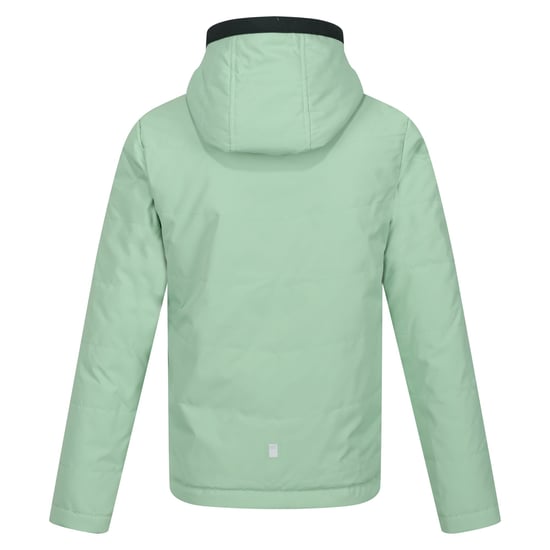 Regatta Childrens/Kids Kyrell Plain Reversible Jacket (Quiet Green/Darkest Spruce)