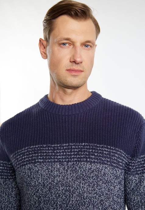 ICEBOUND Pullover Herren Marine - Image 5