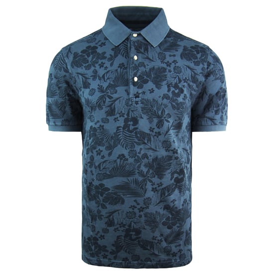 Eden Park Paris Maxiflore Mens Navy Polo Shirt