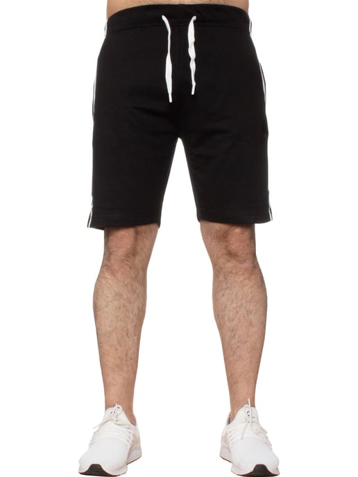 Enzo | Herren Lounge Shorts - Schwarz - Image 2