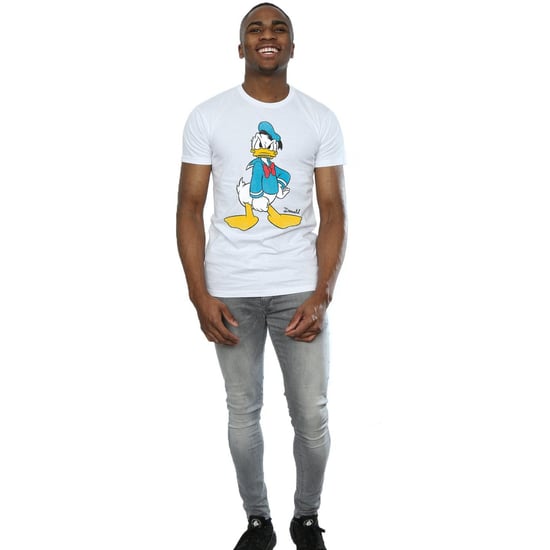 Disney Mens Donald Duck Angry T-Shirt (White)