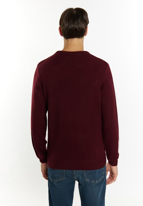 Mo Pullover Herren Bordeaux - Image 4